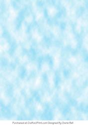 Baby Blue Clouds Background