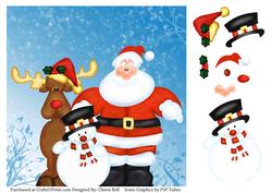 Holly Jolly Christmas Topper