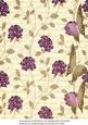Vintage Floral Butterflies Paper