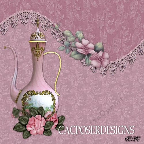 Pink Little Tea pot