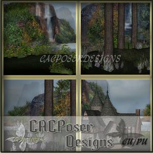 Forest Fantasy Background 2
