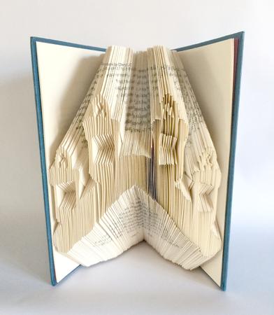 Book Folding Pattern - Christmas Candles - 231 Folds