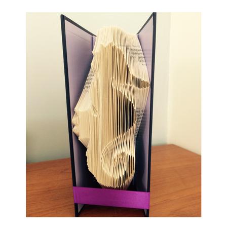 Book Folding Pattern - Seahorse - Bookami - 155 Folds