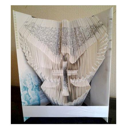 Book Folding Pattern - Doves Cross - Bookami - 404 Folds