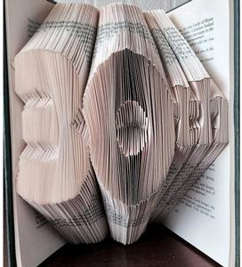 Book Folding Pattern - 30th - Bookami - 233 Fold