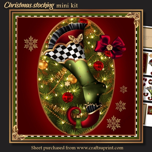 Christmas stockings mini kit