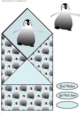 Penguin Diamond Pop Up