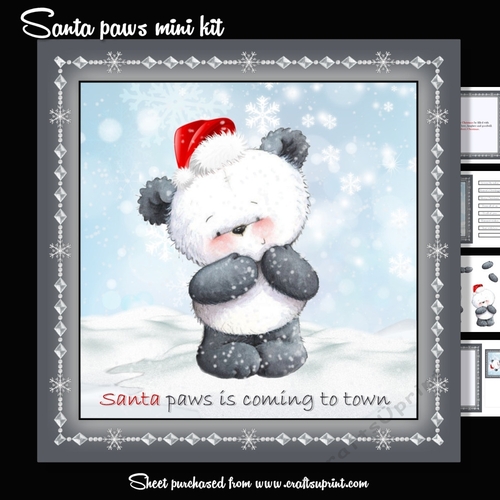 Santa paws
