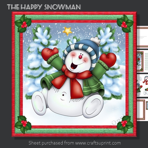The Happy Snowman