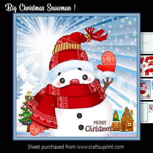 Big Christmas Snowman
