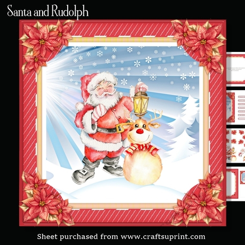 Santa and Rudolph