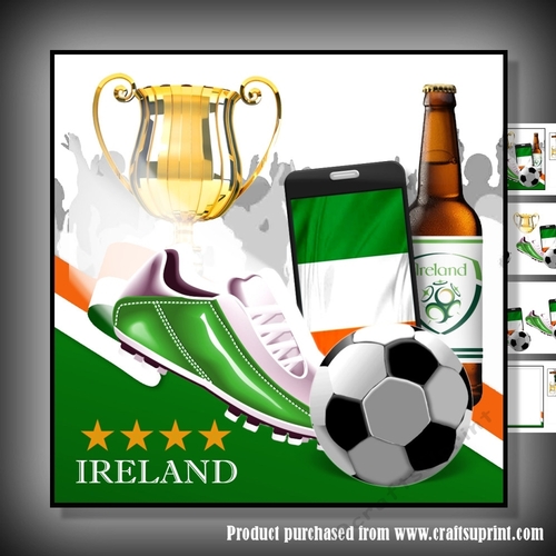 Ireland Football mini kit