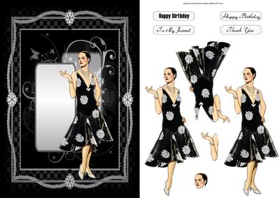 Art Deco Card Front
