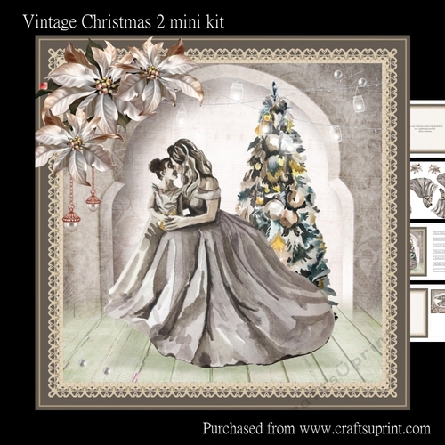 Vintage Christmas mini kit 2