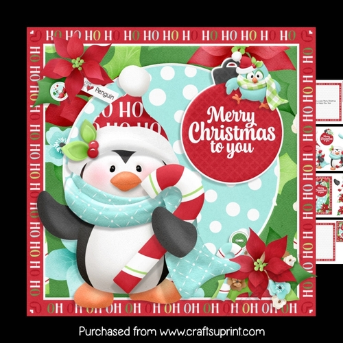 Christmas Penguin mini kit