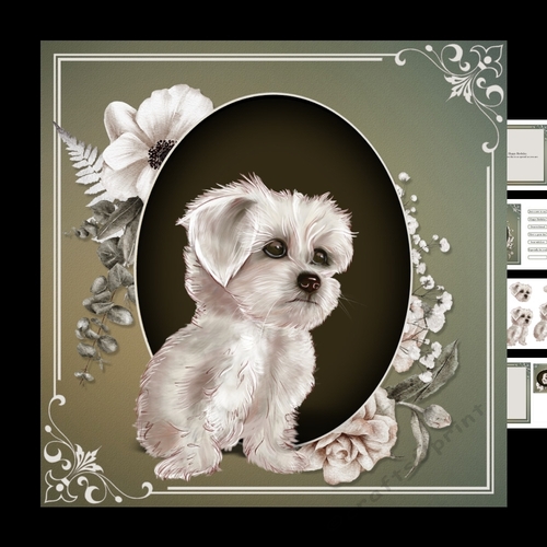 West Highland Terrier mini kit