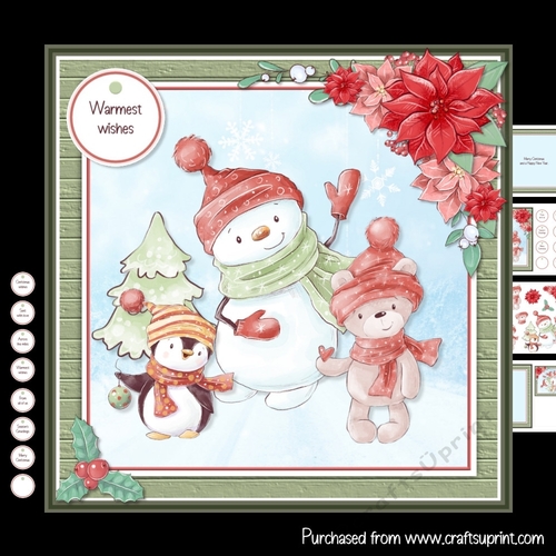 Snow friends mini kit