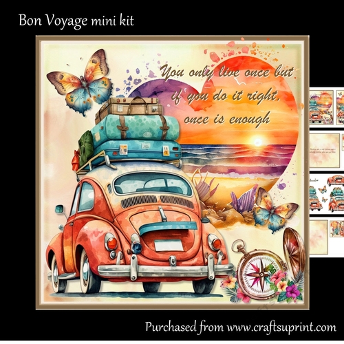 Bon Voyage / Travel mini kit