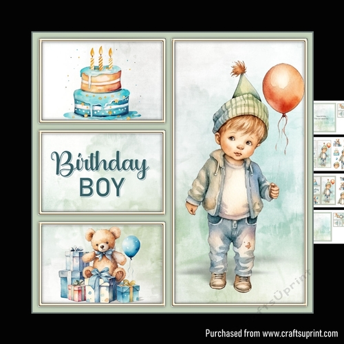 Birthday Boy mini kit