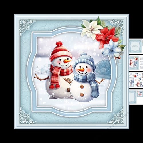 Snow Couple mini kit