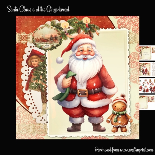Santa Claus and the Gingerbread