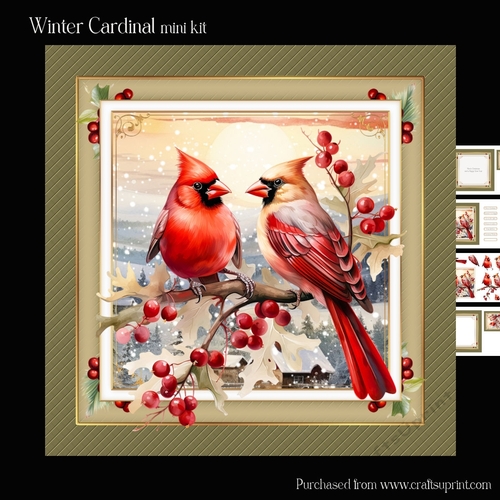 Winter Cardinals