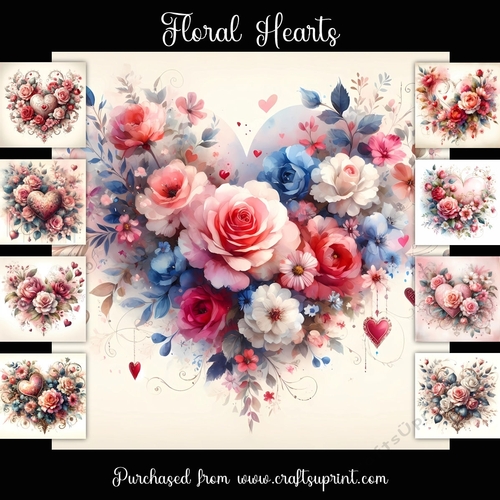 Floral Hearts