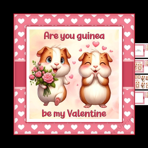 Guinea Pig Valentine