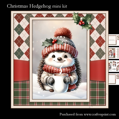 Christmas Hedgehog