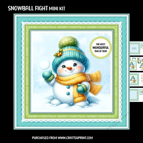 Snowball fight