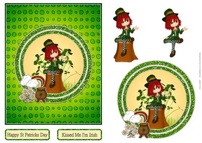 Little Leprechaun Card Front