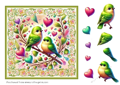 Love Birds Card