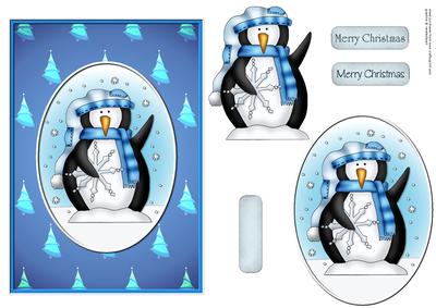 Snowman Card Front