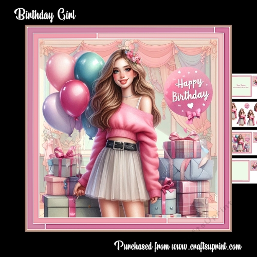 Birthday Girl mini kit
