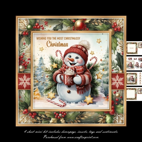 The happy snowman