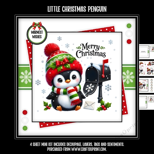 Little Christmas Penguin