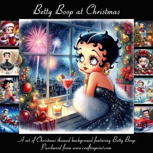 Betty Boop at Christmas