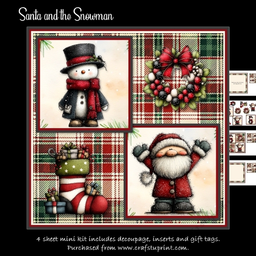 Santa and the Snowman