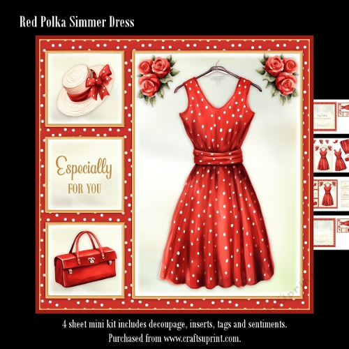 cup1429778_566 - Red polka summer dress