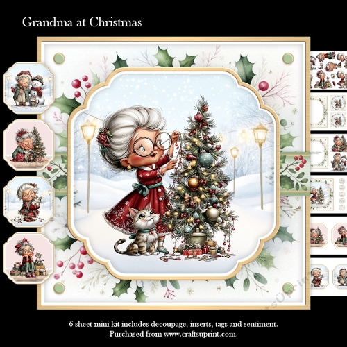 Grandma at Christmas