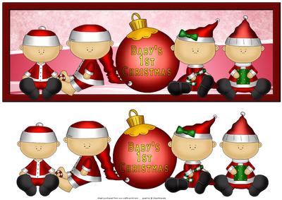Christmas Babies Card Front