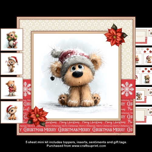 Christmas teddy bear 2