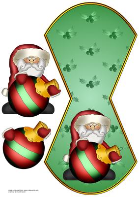 Santa Wobble Card