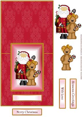 Christmas Over the Edge Card