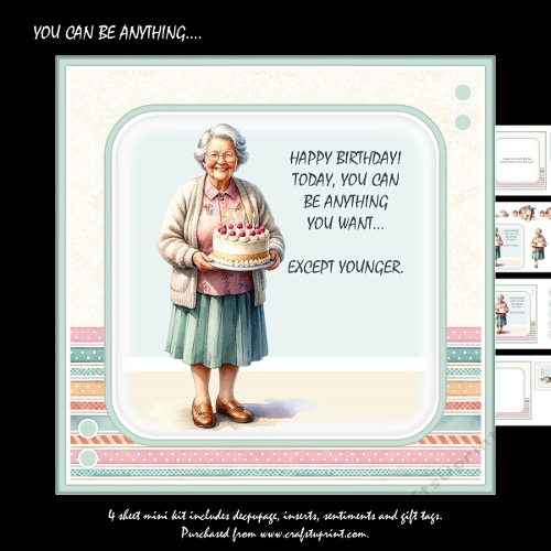 You can be anything