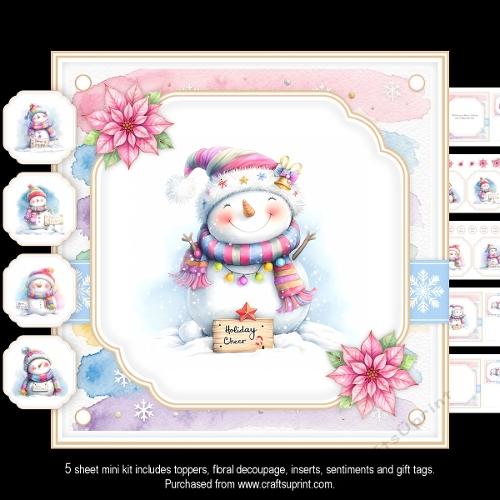Happy snowmen
