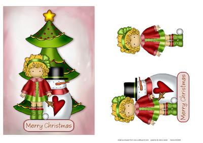 Christmas Matilda Card Font