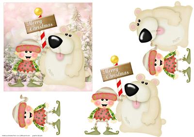 Christmas Scene Step by Step