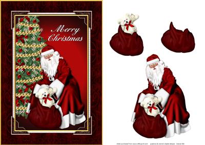 Santa Card Front 2