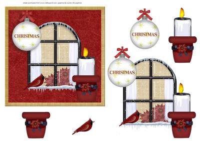 Christmas Window Topper